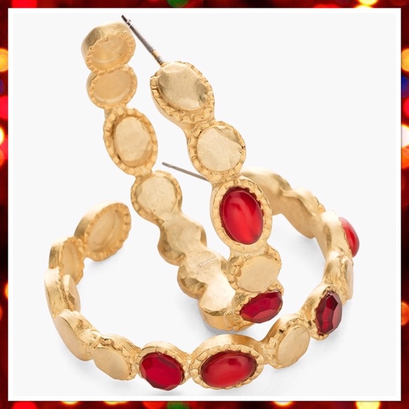 Chico’s Petra Hoop Earrings - Picture 3 of 3